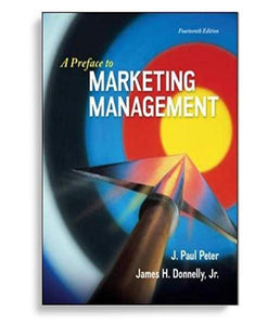 A Preface to Marketing Management 14th Edition by Peter