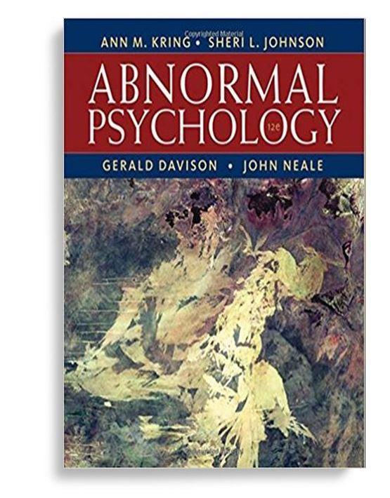 Abnormal Psychology 12th Edition by Ann M. Kring (  )