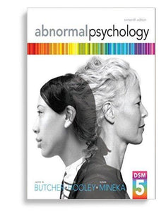 Abnormal Psychology 16th Edition by James N. Butcher