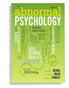 Abnormal Psychology 2nd Edition