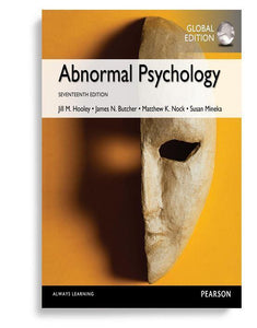 Abnormal Psychology, Global Edition 17 Edition by James N. Butcher (Author)