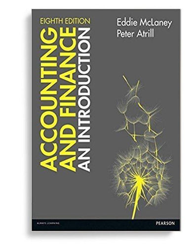 Accounting and Finance: An Introduction 8th edition ()