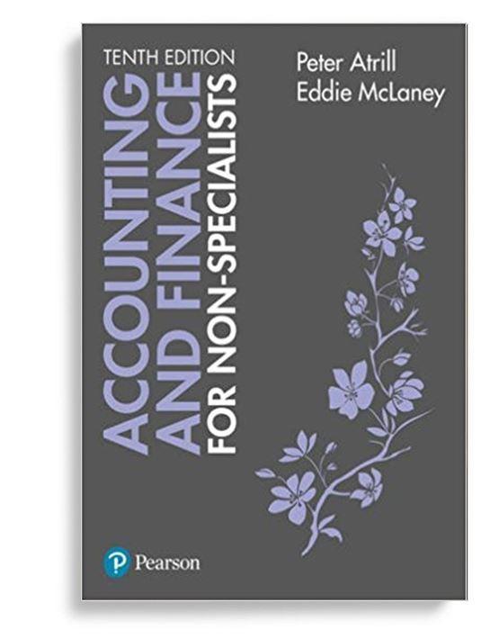Accounting and Finance for NonSpecialists 10th edition by Peter Atrill