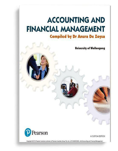 Accounting and Financial Management (Custom Editon )