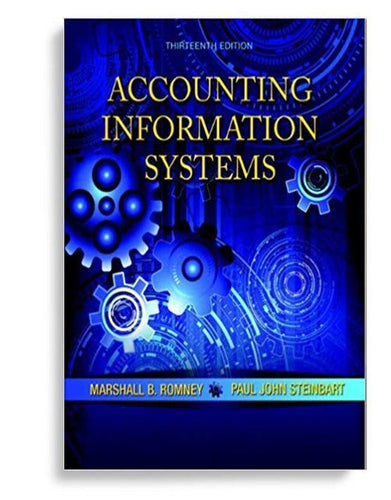 Accounting Information Systems 13th Edition