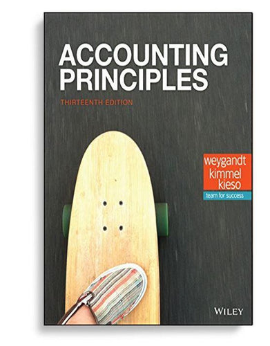 Accounting Principles, 13th Edition by Jerry J. Weygandt