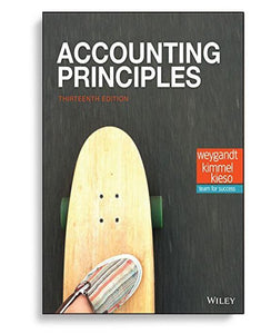 Accounting Principles, 13th Edition by Jerry J. Weygandt