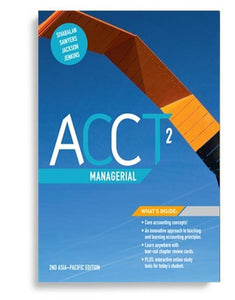 ACCT2 Managerial 2nd Asia Pacific Edition