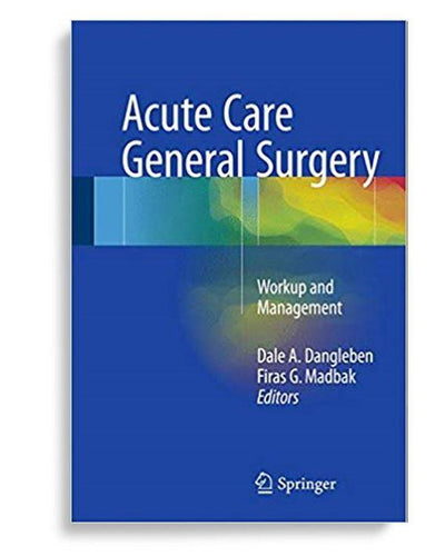 Acute Care General Surgery: Workup and Management
