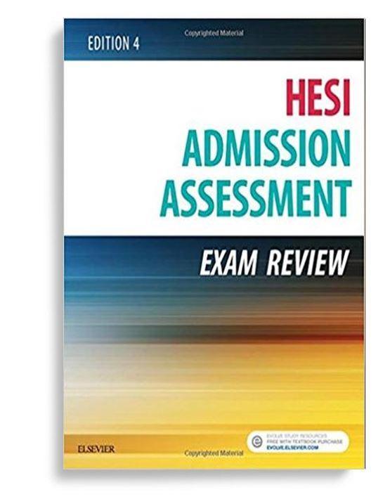 Admission Assessment Exam Review 4th Edition by HESI