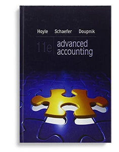 Advanced Accounting 11th Edition by Joe Ben Hoyle