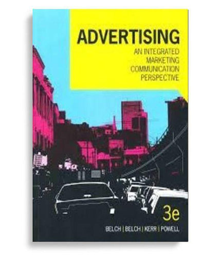 Advertising An Integrated Marketing Communication 3rd