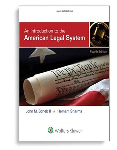 An Introduction To the American Legal System (Aspen College)