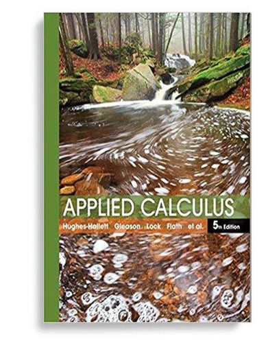 Applied Calculus 5th Edition