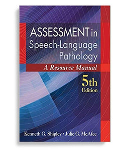 Assessment in SpeechLanguage Pathology 5th Edition
