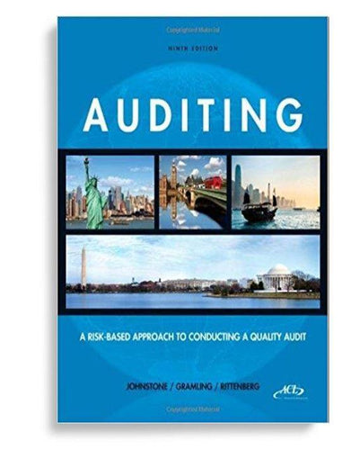 Auditing: A RiskBased Approach to Conducting a Quality Audit 9th Edition
