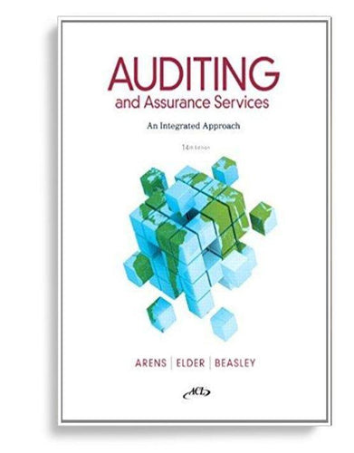 Auditing and Assurance Services 14th Edition