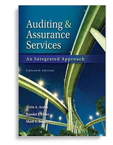 Auditing and Assurance Services 15th Edition