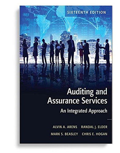 Auditing and Assurance Services 16th by Alvin A. Arens