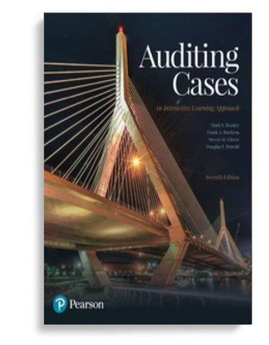 Auditing Cases: An Interactive Learning Approach 7th Edition