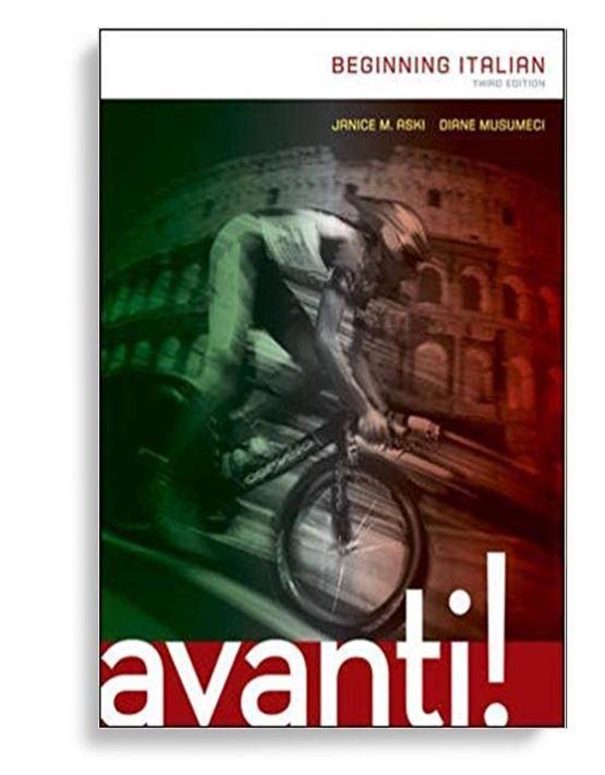 AVANTI: BEGINNING ITALIAN 3rd Edition